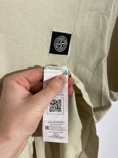 T-shirt beige Stone Island - Taglia Junior (14 anni, 170cm)