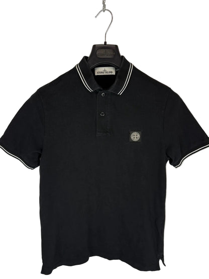 Polo nera Stone Island - Taglia M
