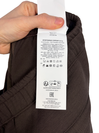 Pantaloni di tuta marroni Ghost Stone Island (nuovi con cartellino) - Taglia M