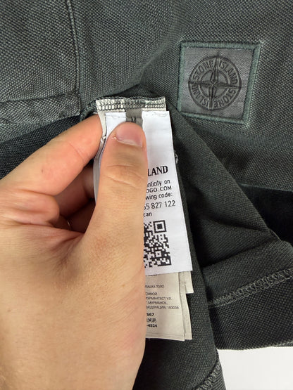 Polo grigia Stone Island - Taglia M