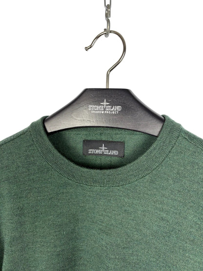 Maglione verde Stone Island Shadow Project - Taglia L
