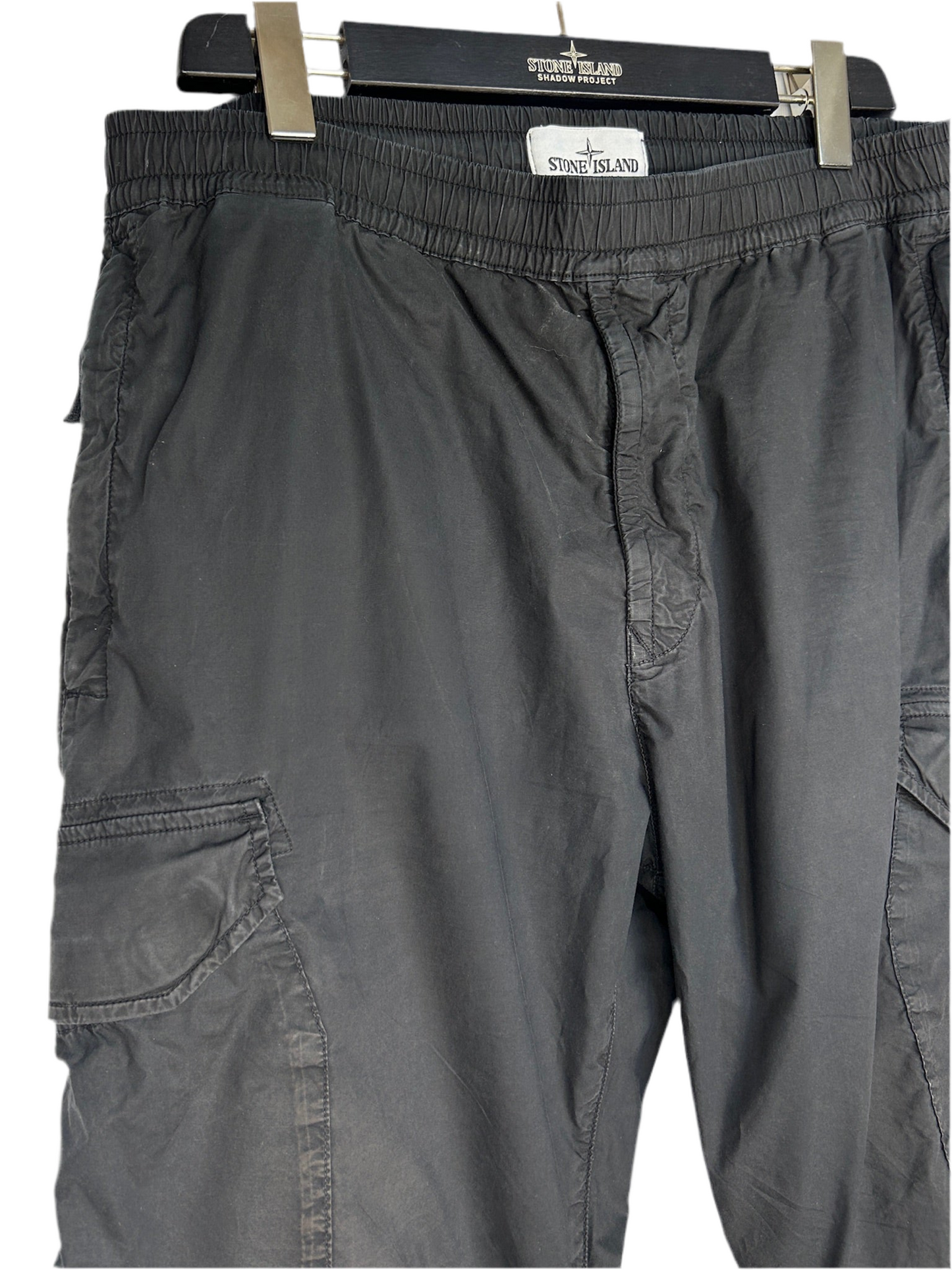 Pantaloni cargo neri Stone Island - Taglia W36