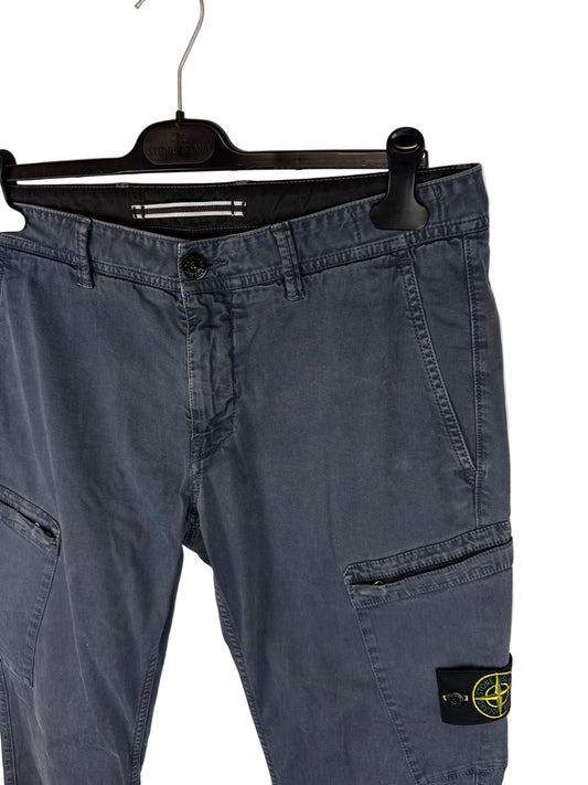 Pantaloni cargo blu navy Stone Island - Taglia W34