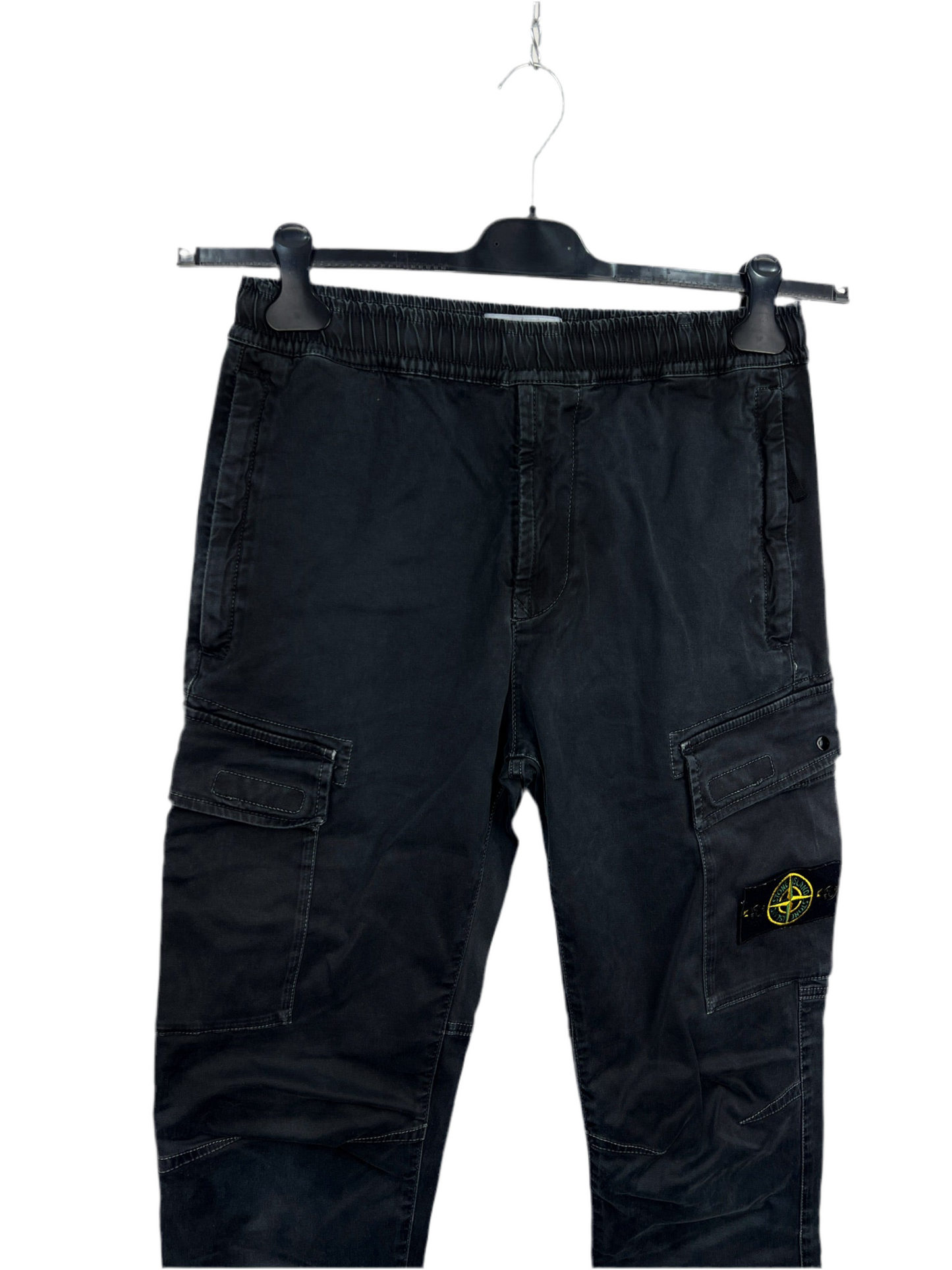 Pantaloni cargo neri Stone Island - Taglia W29