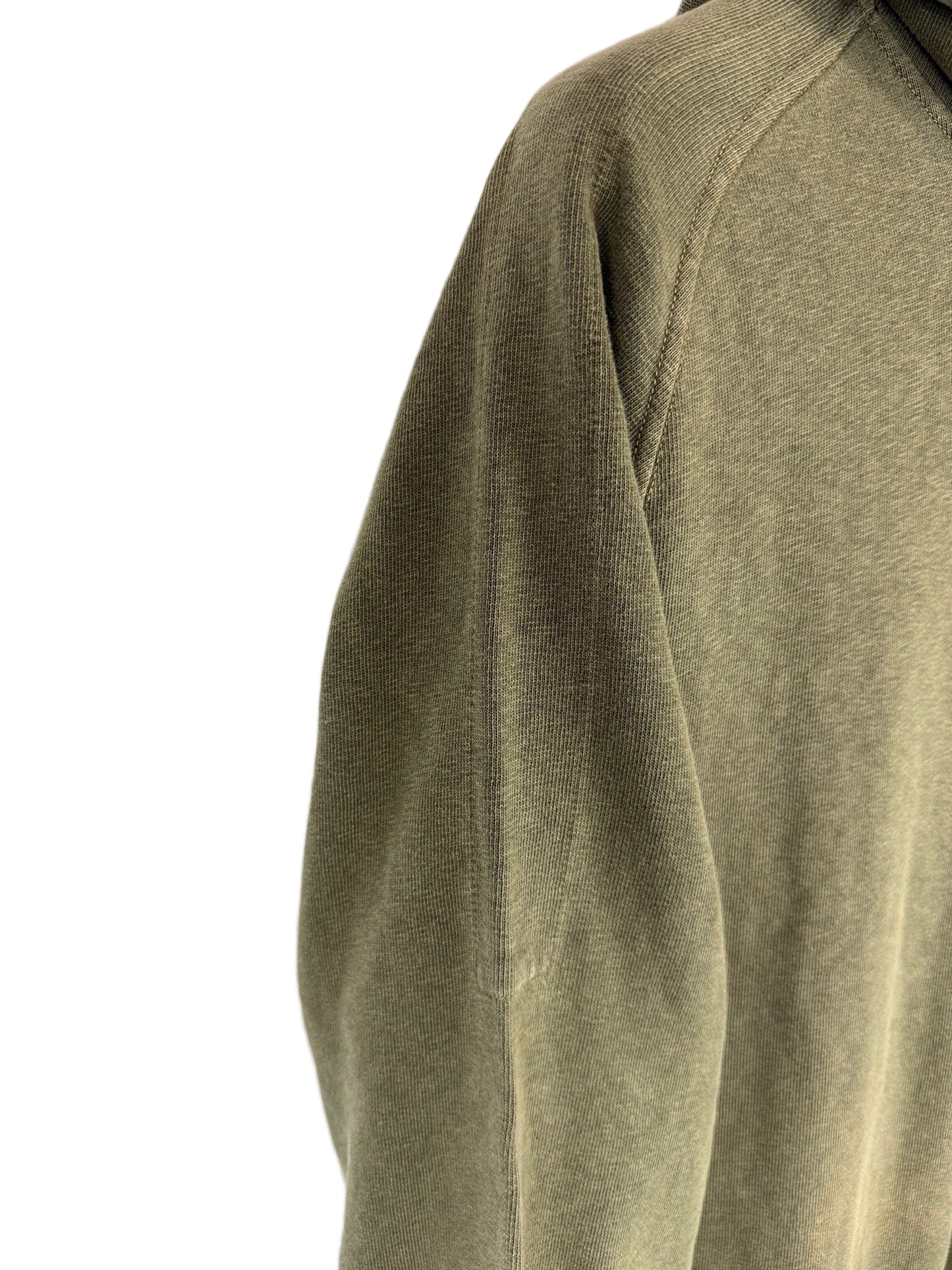 Felpa verde kaki con cappuccio Stone Island - Taglia XL