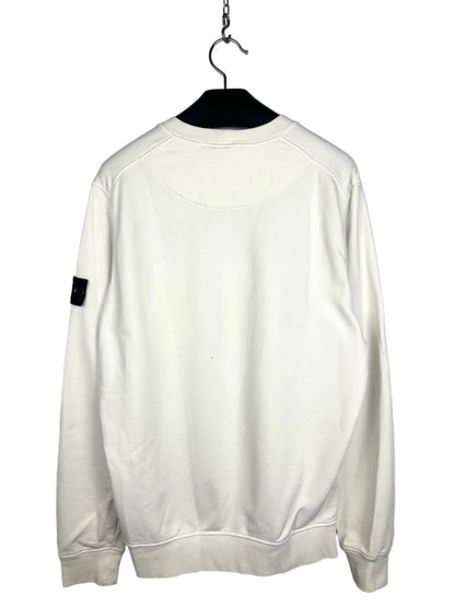 Felpa bianca Stone Island - Taglia L