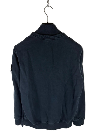 Felpa blu con collo alto Stone Island - Taglia S