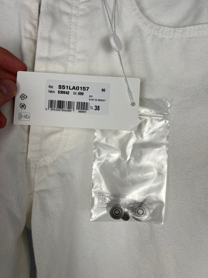 Jeans bianchi da donna Maison Martin Margiela (nuovi con cartellino) - Taglia 42
