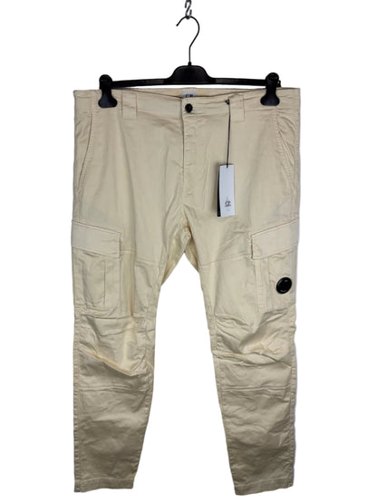 Pantaloni cargo bianco-panna C.P. Company (nuovi con cartellino) - Taglia W38