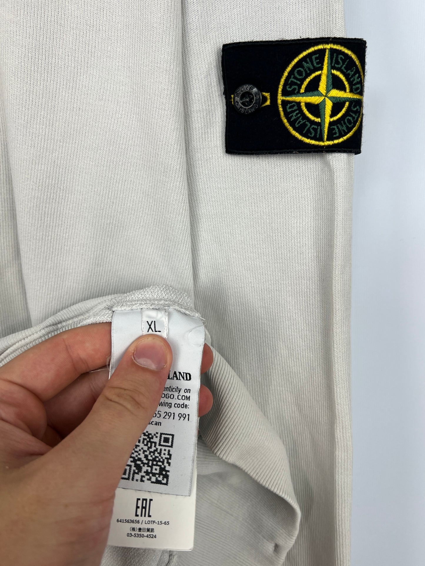 Maglioncino grigio Stone Island - Taglia XL
