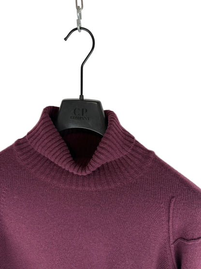 C.P. Company burgundy crewneck sweater - Size S