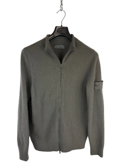 Maglione Ghost grigio con zip Stone Island - Taglia M