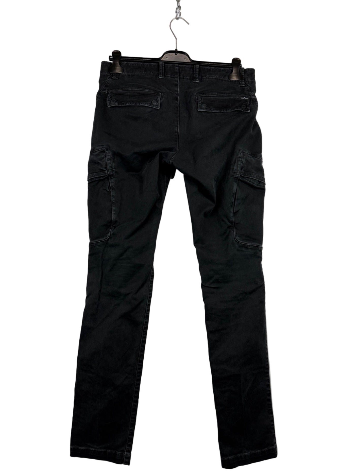 Pantaloni cargo neri Stone Island - Taglia W31
