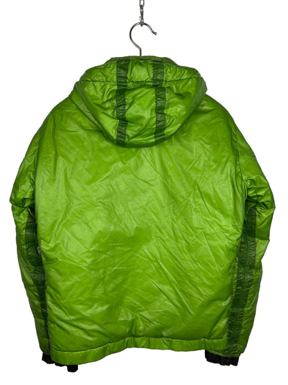 Giacca verde Mesh Badge Down Stone Island - Taglia S