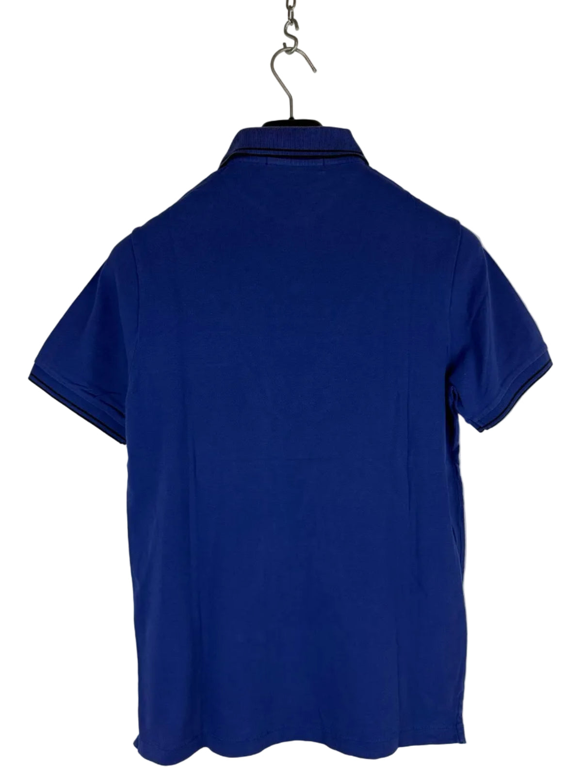 Stone Island Short-sleeve Blue Polo Shirt - Size S