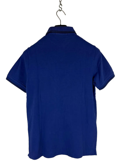Stone Island Short-sleeve Blue Polo Shirt - Size S