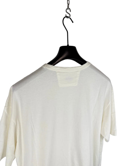 T-shirt bianca con taschino sul petto C.P. Company (nuova con cartellino) - Taglia L