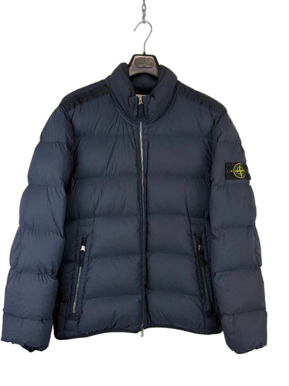 Giacca blu navy Seamless Tunnel Nylon Down-TC Stone Island - Taglia L