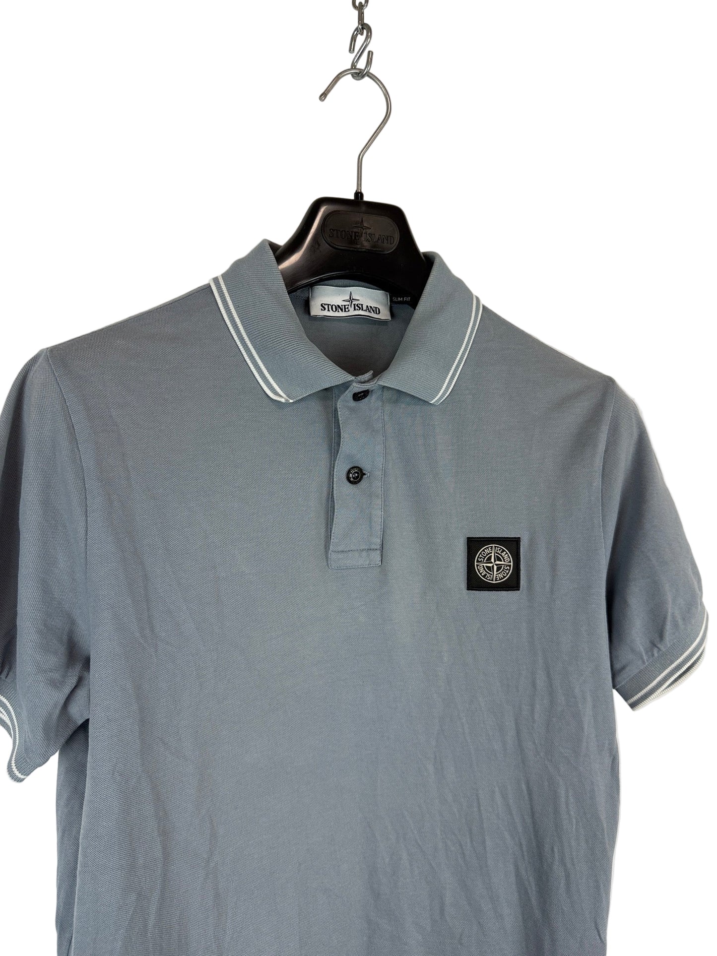 Polo grigia Stone Island - Taglia M