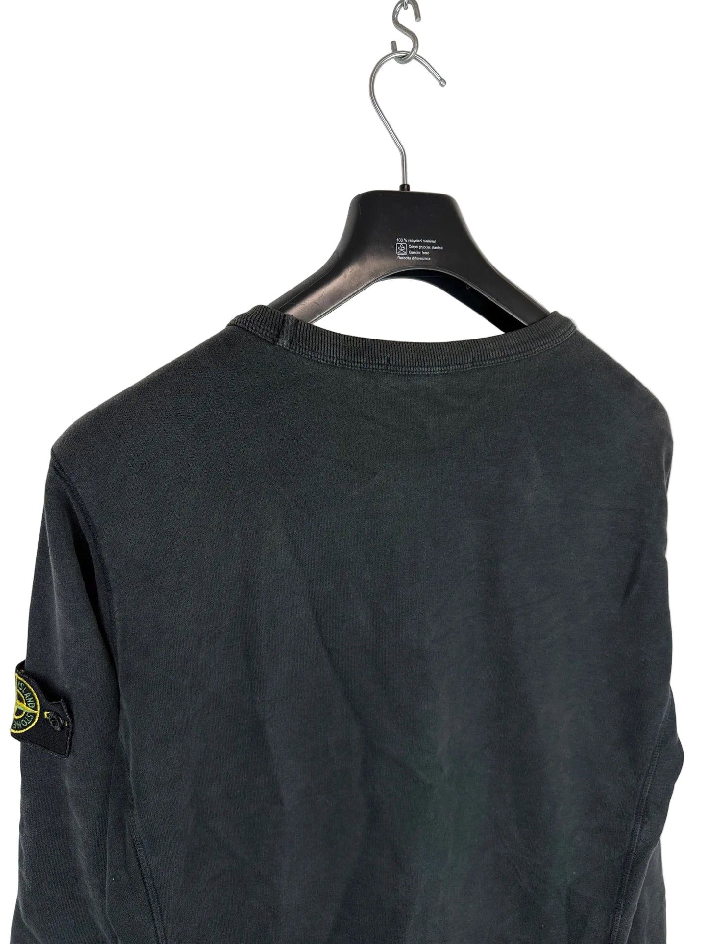Felpa nera Stone Island - Taglia M