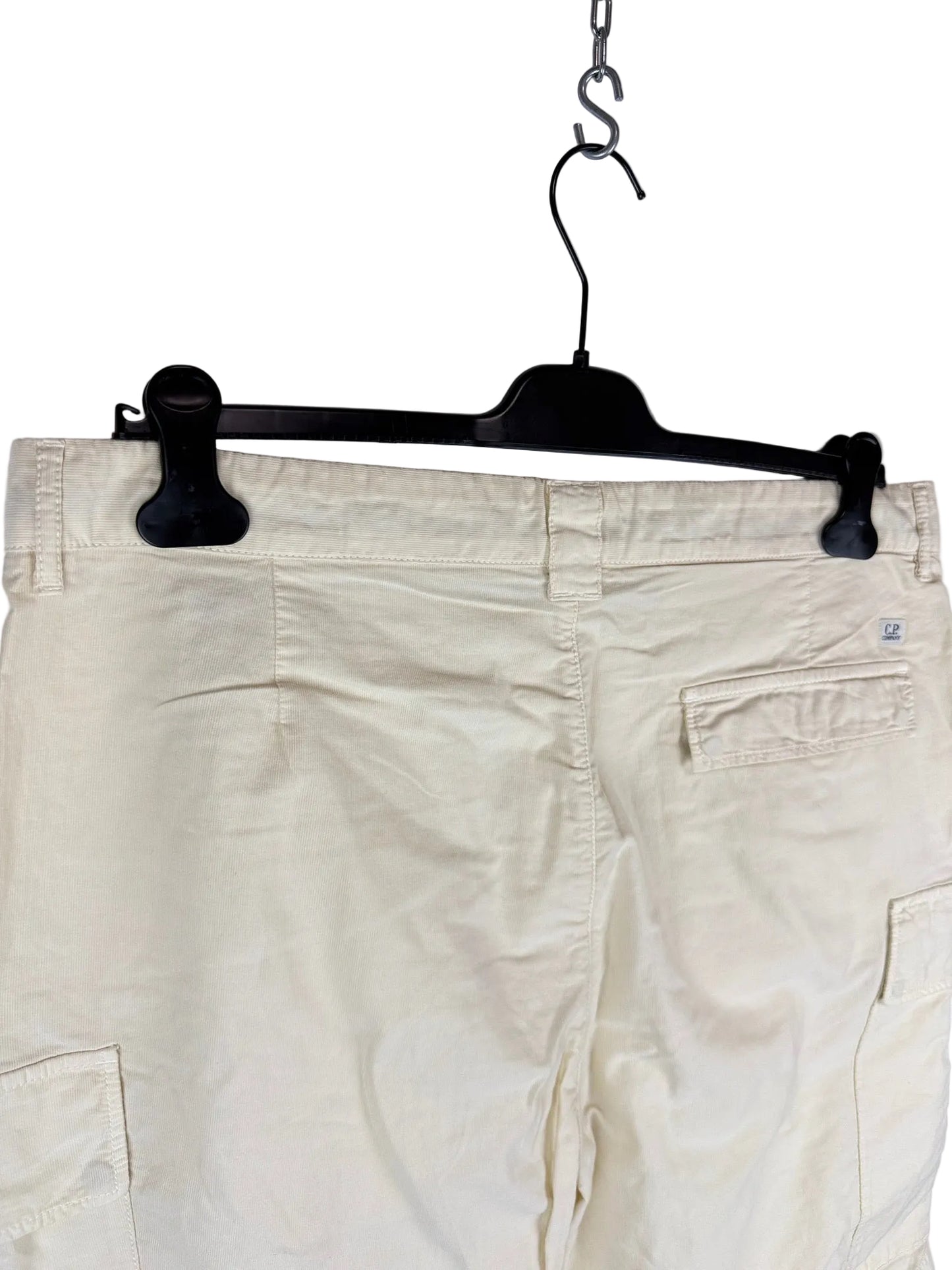 Pantaloncini cargo bianco panna C.P. Company (nuovi con cartellino) - Taglia W36