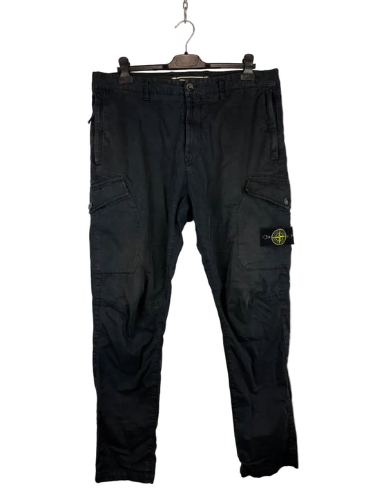 Pantaloni cargo neri Stone Island - Taglia W36