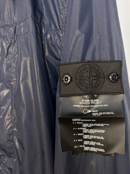 Giacca blu Solo-R Shadow Project Stone Island (nuova con cartellino) - Taglia L