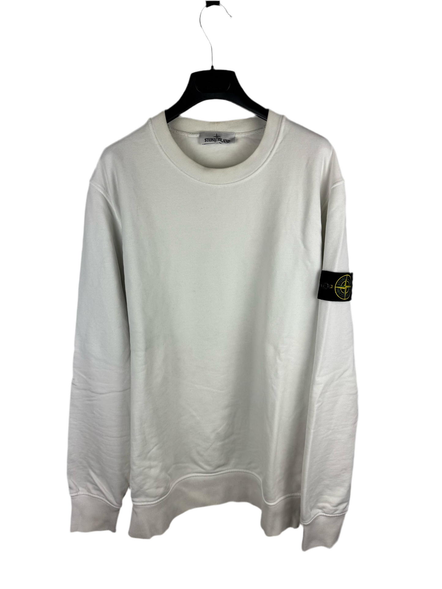 Felpa bianca Stone Island - Taglia XL
