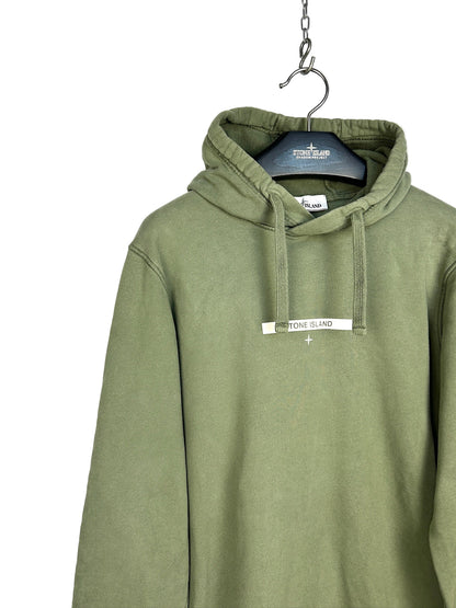 Felpa verde con cappuccio Stone Island - Taglia M