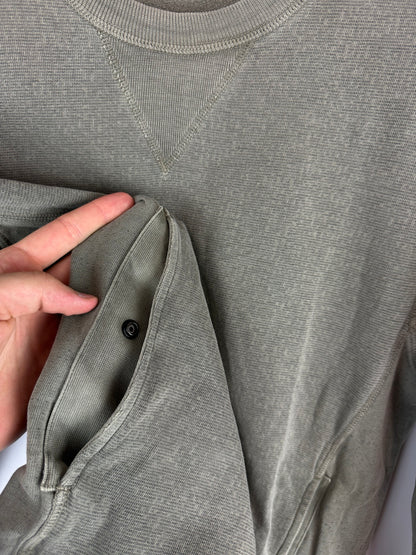 Felpa grigia con tascone Stone Island - Taglia S