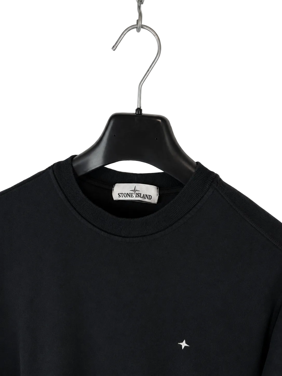 Felpa nera Stellina Stone Island - Taglia M