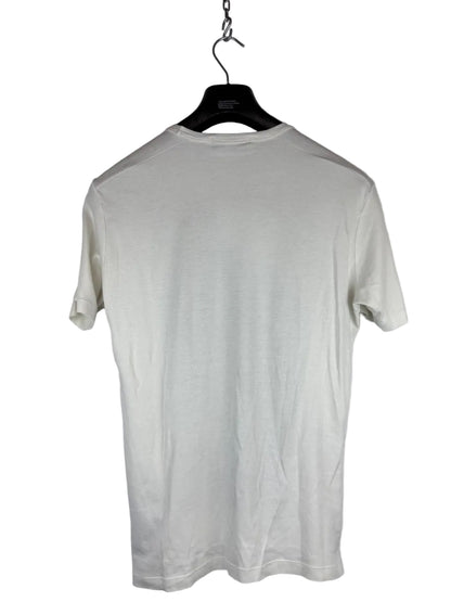 T-shirt bianca con stampa Shadow Project Stone Island - Taglia M