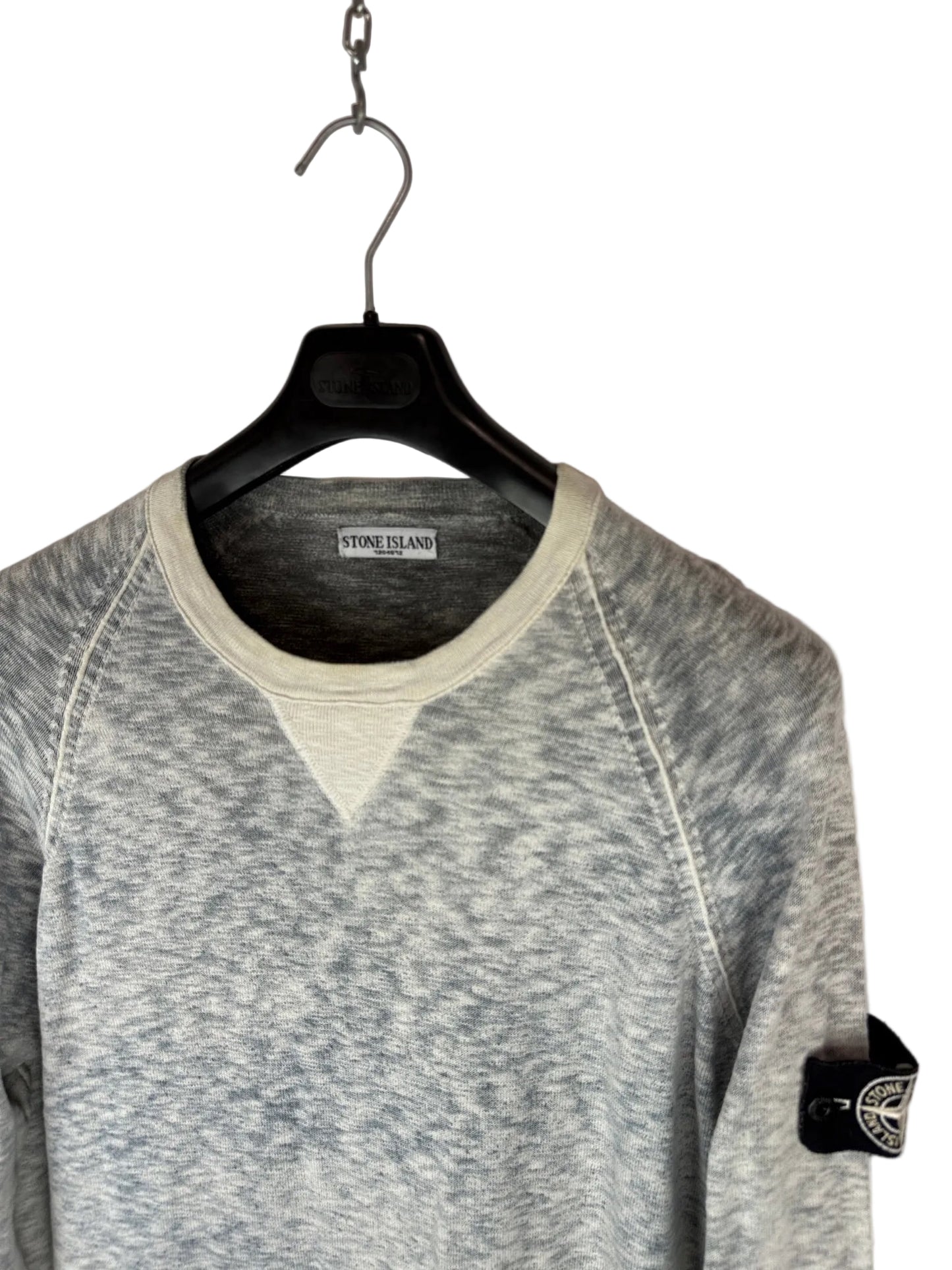 Maglione grigio Special Process reverse dye Stone Island - Taglia XL