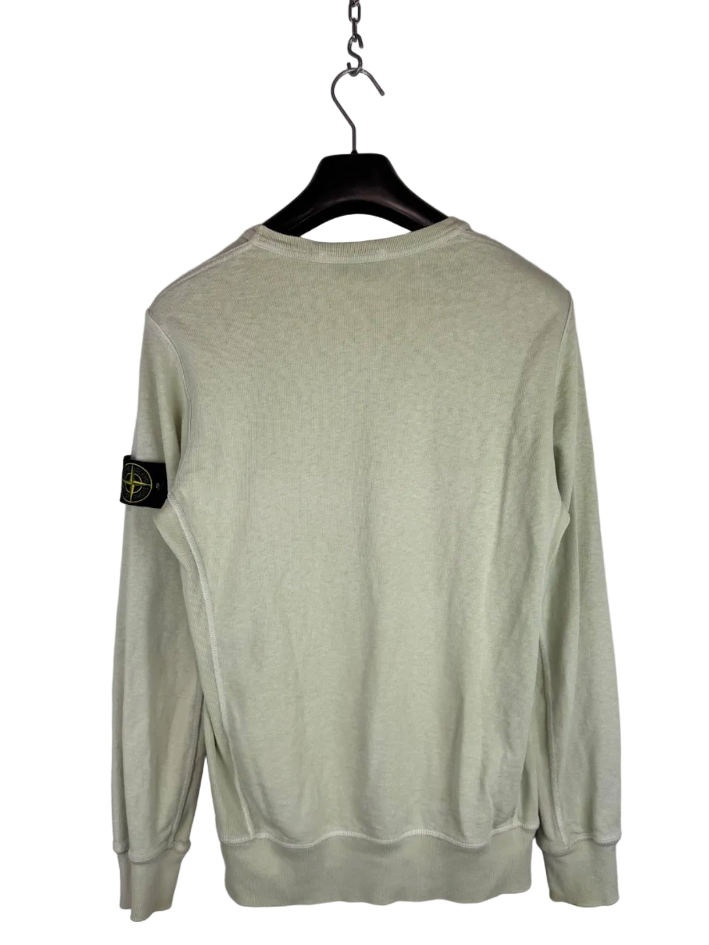 Felpa verde salvia Stone Island - Taglia S