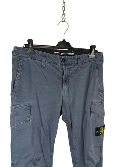 Pantaloni cargo blu Stone Island - Taglia W33