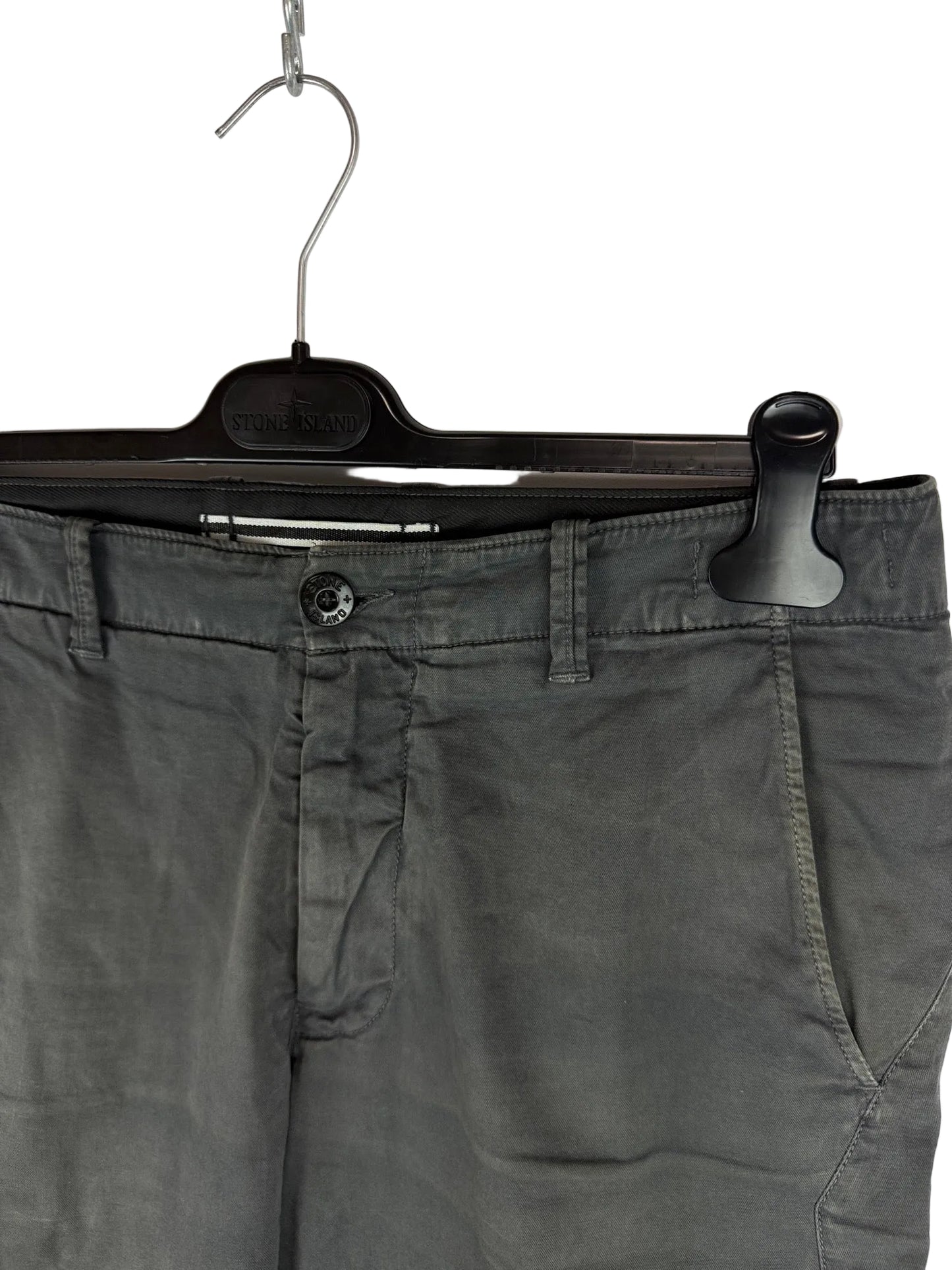 Pantaloncini grigi Stone Island Stellina - Taglia W30