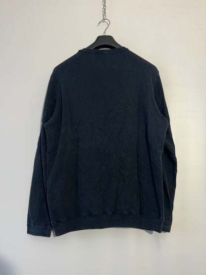 Felpa blu Stone Island con tasche con zip - Taglia XL