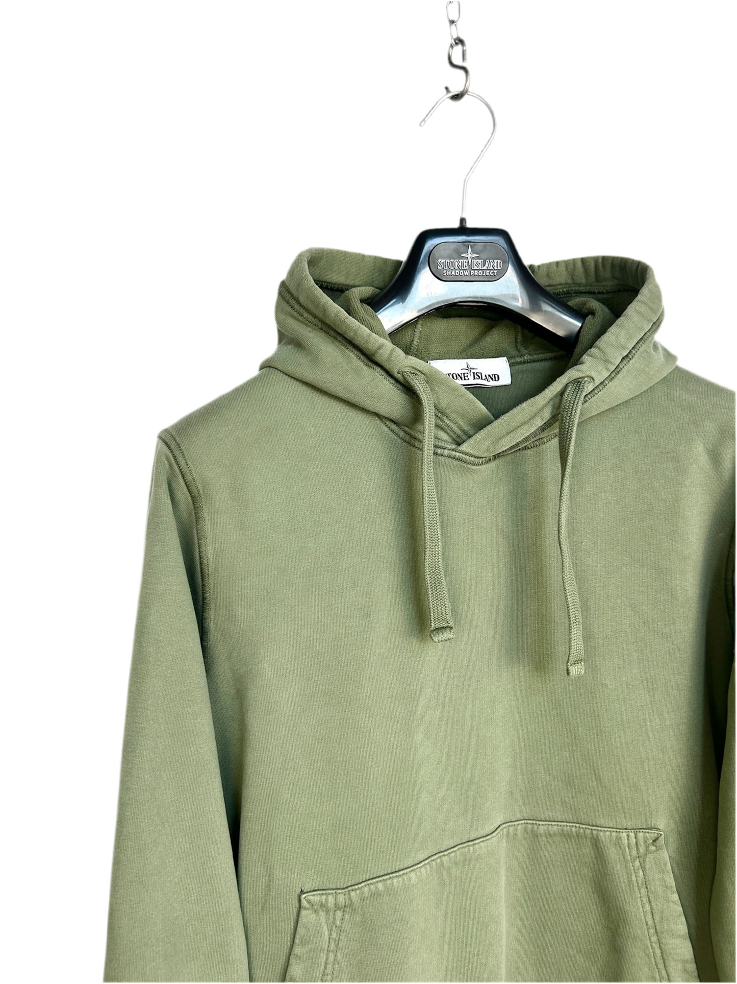 Felpa verde con cappuccio Stone Island - Taglia S