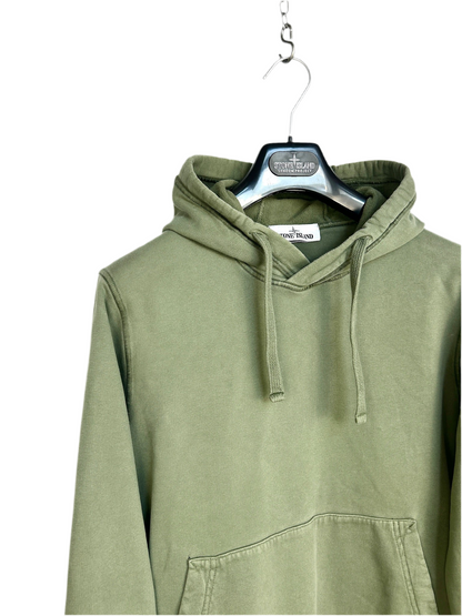 Felpa verde con cappuccio Stone Island - Taglia S