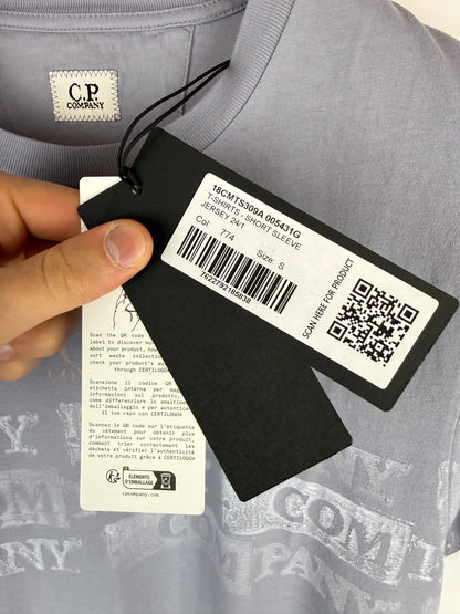 T-shirt lilla C.P. Company (nuova con cartellino) - Taglia S