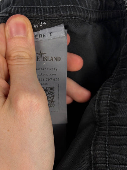Pantaloni cargo neri Stone Island - Taglia W34