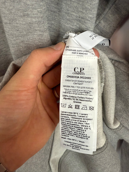 Felpa grigia C.P. Company (nuova con cartellino) - Taglia XXL