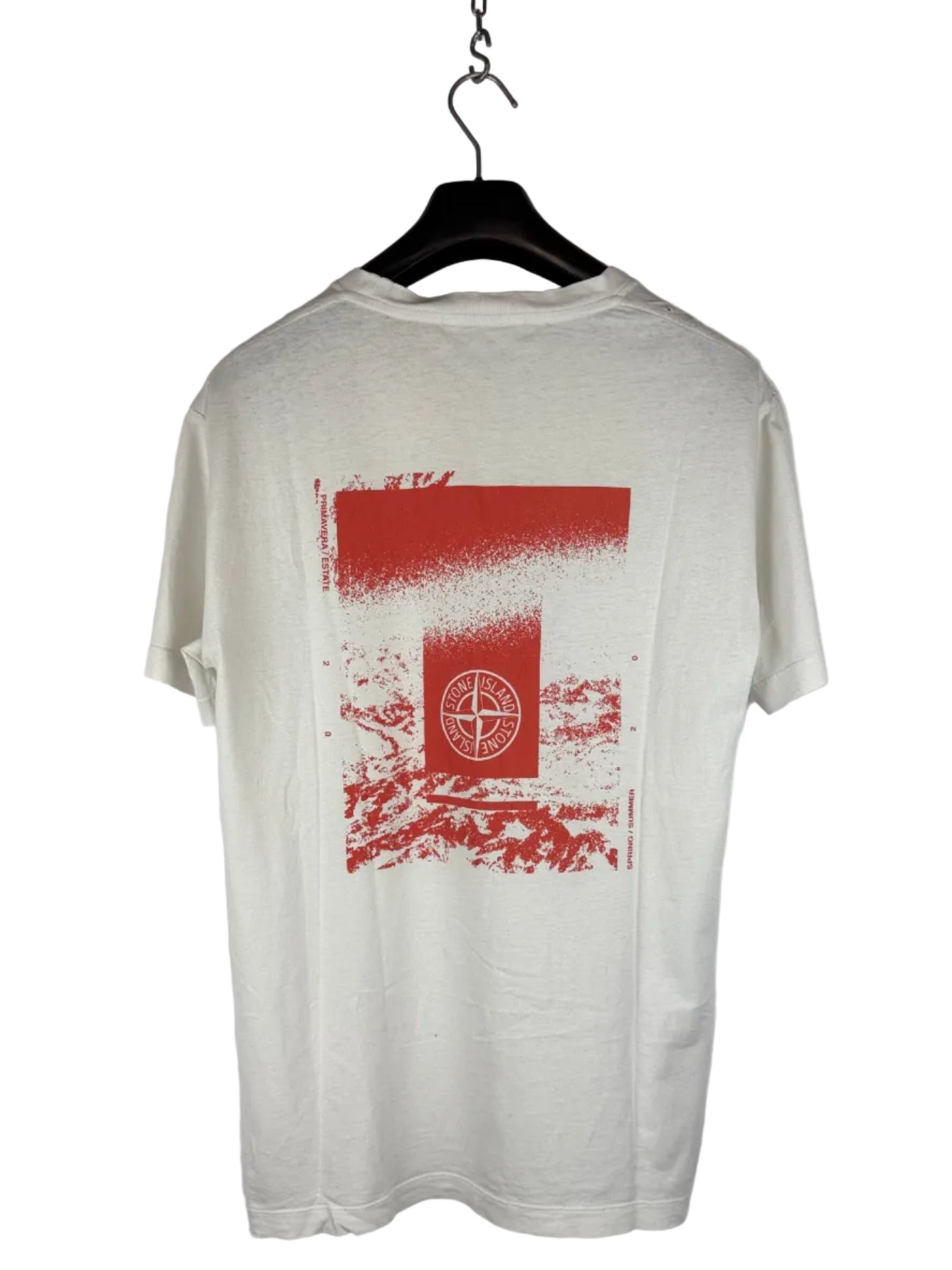 T-shirt bianca Stone Island - Taglia L