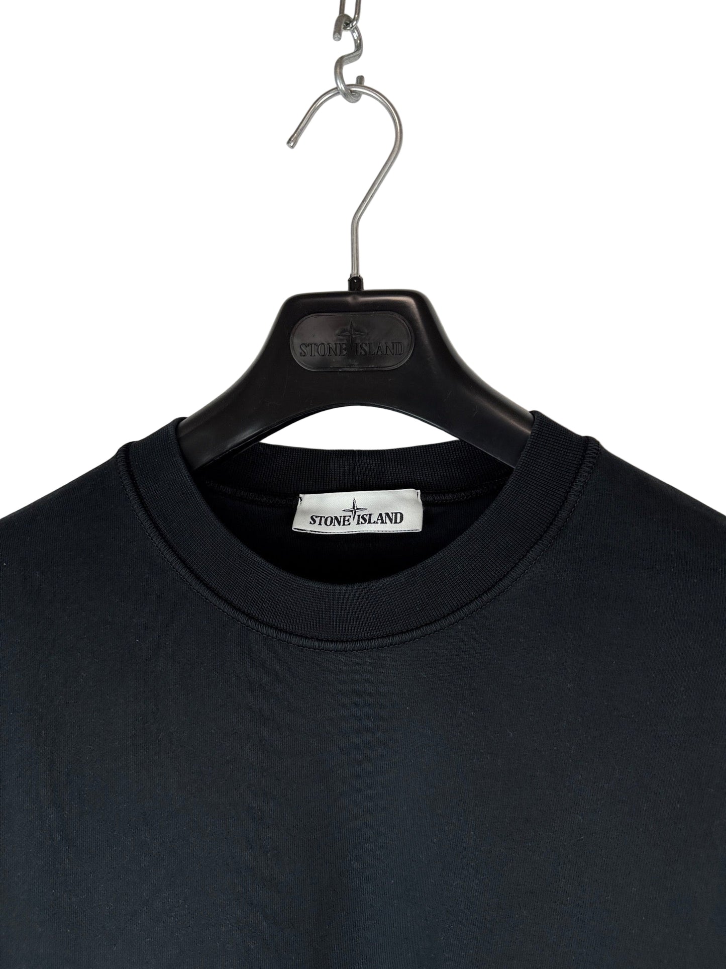 Felpa nera Stone Island - Taglia L