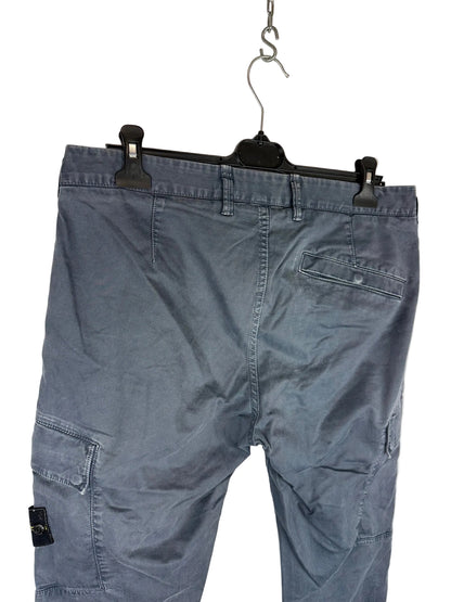 Pantaloni cargo blu Stone Island - Taglia W33