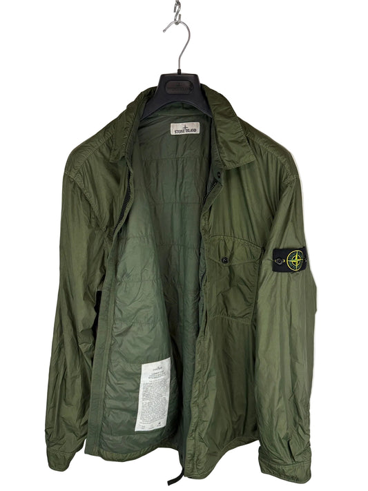 Giacca verde Garment Dyed Crinkle Reps R-NY with Primaloft-TC Stone Island - Taglia XXL