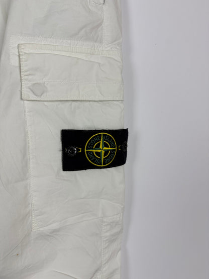 Pantaloni cargo bianchi Stone Island - Taglia W31