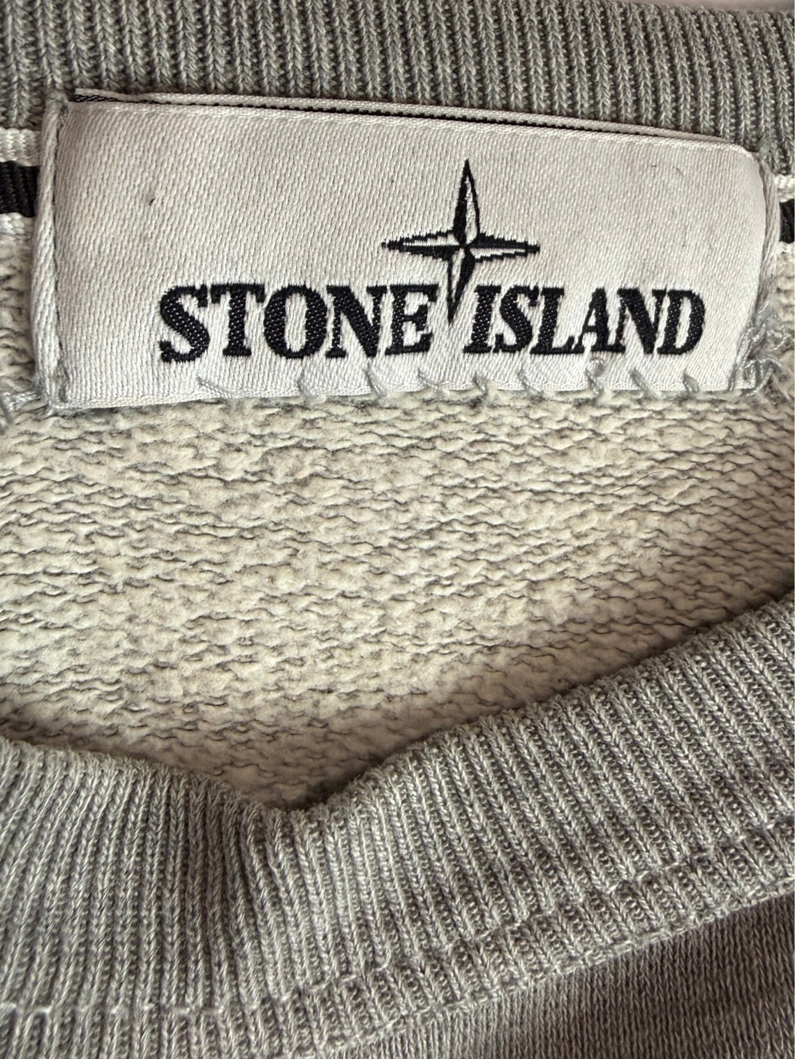 Felpa grigia Stone Island - Taglia M