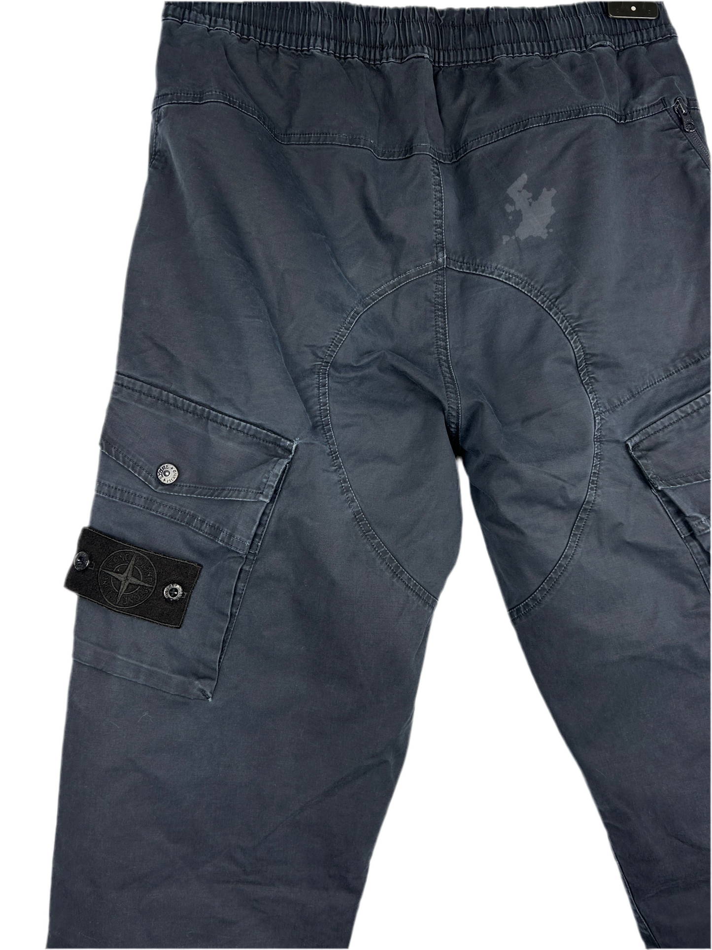Pantaloni cargo blu navy Ghost Stone Island - Taglia 44