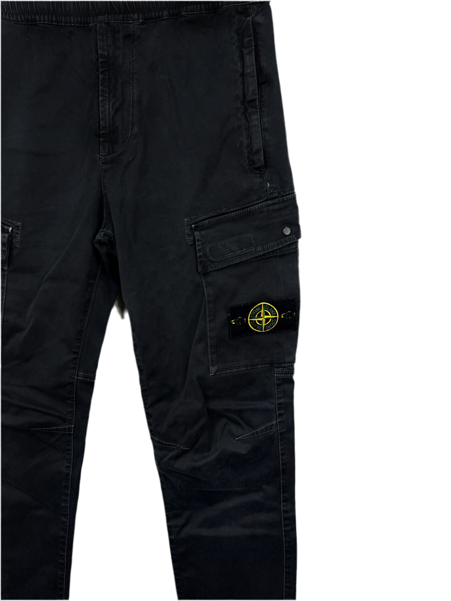 Pantaloni cargo neri Stone Island - Taglia W29